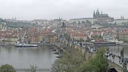 Pražský hrad, Karlův most, Vltava