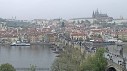 Pražský hrad, Karlův most, Vltava