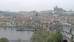 Pražský hrad, Karlův most, Vltava