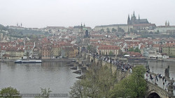 Pražský hrad, Karlův most, Vltava