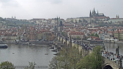 Pražský hrad, Karlův most, Vltava