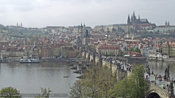 Pražský hrad, Karlův most, Vltava