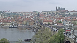 Pražský hrad, Karlův most, Vltava