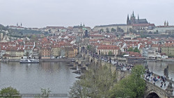 Pražský hrad, Karlův most, Vltava