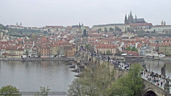 Pražský hrad, Karlův most, Vltava