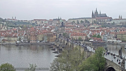 Pražský hrad, Karlův most, Vltava