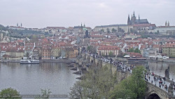 Pražský hrad, Karlův most, Vltava