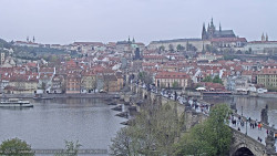 Pražský hrad, Karlův most, Vltava