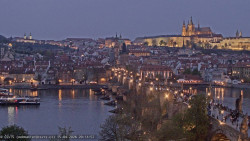 Pražský hrad, Karlův most, Vltava