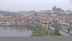 Pražský hrad, Karlův most, Vltava