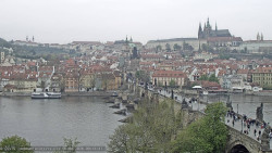 Pražský hrad, Karlův most, Vltava
