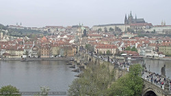 Pražský hrad, Karlův most, Vltava