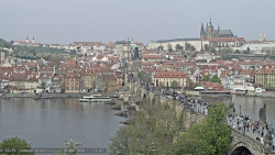 Pražský hrad, Karlův most, Vltava