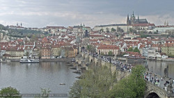 Pražský hrad, Karlův most, Vltava