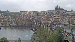Pražský hrad, Karlův most, Vltava