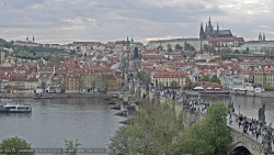 Pražský hrad, Karlův most, Vltava