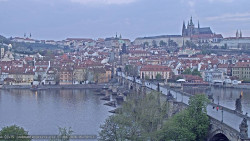 Pražský hrad, Karlův most, Vltava