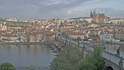 Pražský hrad, Karlův most, Vltava