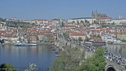 Pražský hrad, Karlův most, Vltava