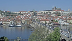 Pražský hrad, Karlův most, Vltava