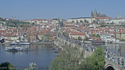 Pražský hrad, Karlův most, Vltava