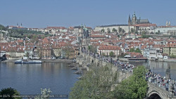 Pražský hrad, Karlův most, Vltava