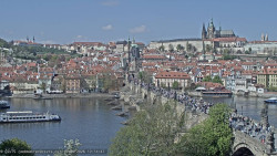Pražský hrad, Karlův most, Vltava