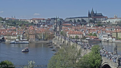 Pražský hrad, Karlův most, Vltava