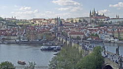 Pražský hrad, Karlův most, Vltava
