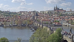 Pražský hrad, Karlův most, Vltava