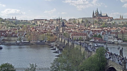Pražský hrad, Karlův most, Vltava