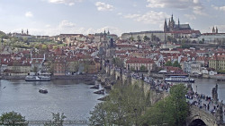 Pražský hrad, Karlův most, Vltava