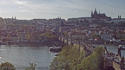 Pražský hrad, Karlův most, Vltava