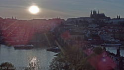Pražský hrad, Karlův most, Vltava