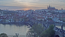 Pražský hrad, Karlův most, Vltava