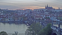 Pražský hrad, Karlův most, Vltava