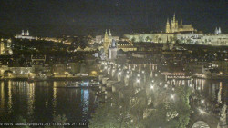 Pražský hrad, Karlův most, Vltava