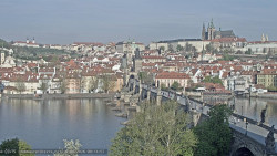 Pražský hrad, Karlův most, Vltava