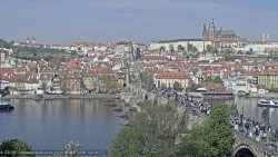 Pražský hrad, Karlův most, Vltava