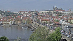 Pražský hrad, Karlův most, Vltava