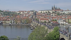 Pražský hrad, Karlův most, Vltava