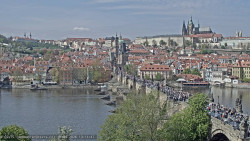 Pražský hrad, Karlův most, Vltava