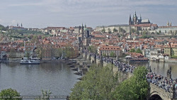 Pražský hrad, Karlův most, Vltava