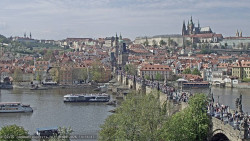 Pražský hrad, Karlův most, Vltava