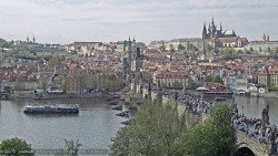 Pražský hrad, Karlův most, Vltava