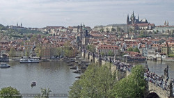 Pražský hrad, Karlův most, Vltava