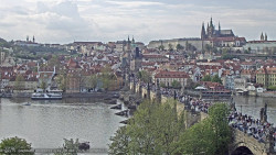 Pražský hrad, Karlův most, Vltava