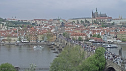 Pražský hrad, Karlův most, Vltava