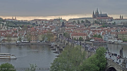 Pražský hrad, Karlův most, Vltava