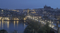 Pražský hrad, Karlův most, Vltava